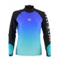 Dámske tričko gray/purple rashguard velk.S Dámske tričko gray/purple rashguard velk.S