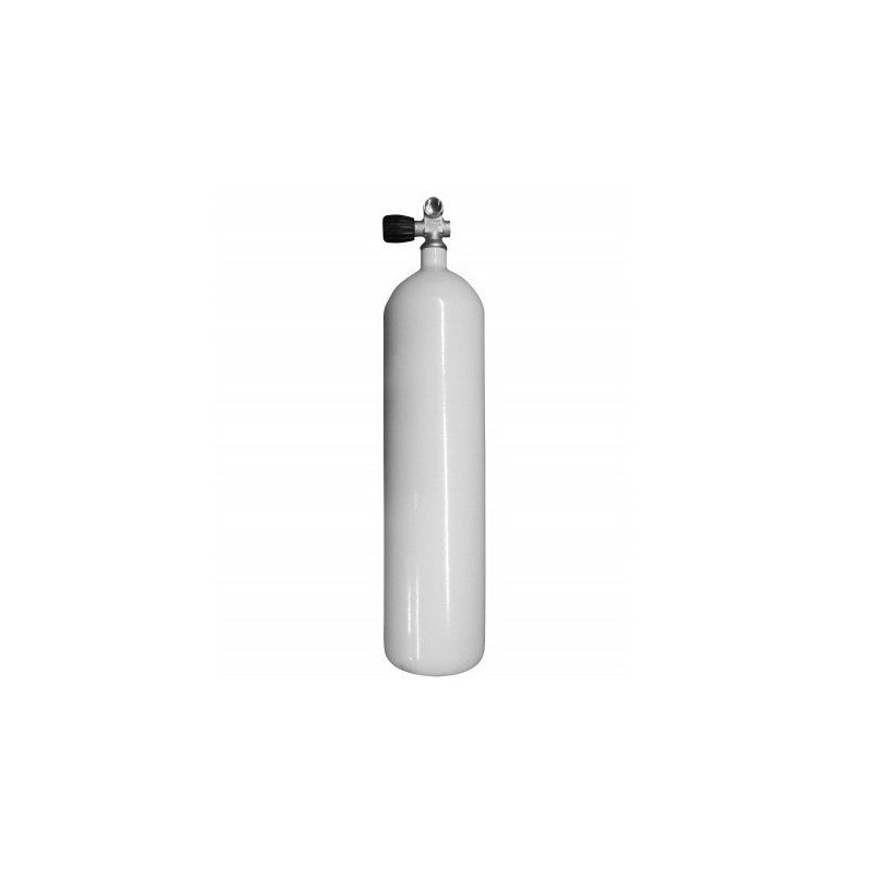 Tlaková fľaša na potápanie 7L, 300 bar, ventil, ECS