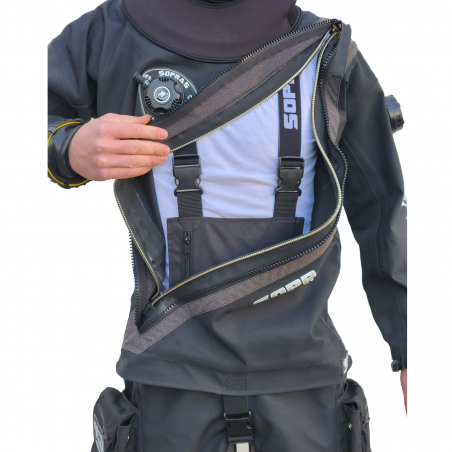Ľahký dry suit trilaminát