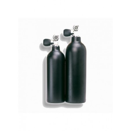 Tlaková fľaša na potápanie 1,5L flaša na argon čierna